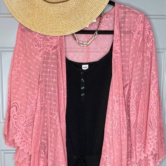 OLD NAVY ROMPER BLACK FULL LENGTH MEDIUM - Picture 2 of 5